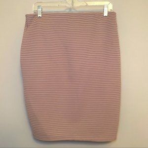 Dusty Mauve Pencil Skirt